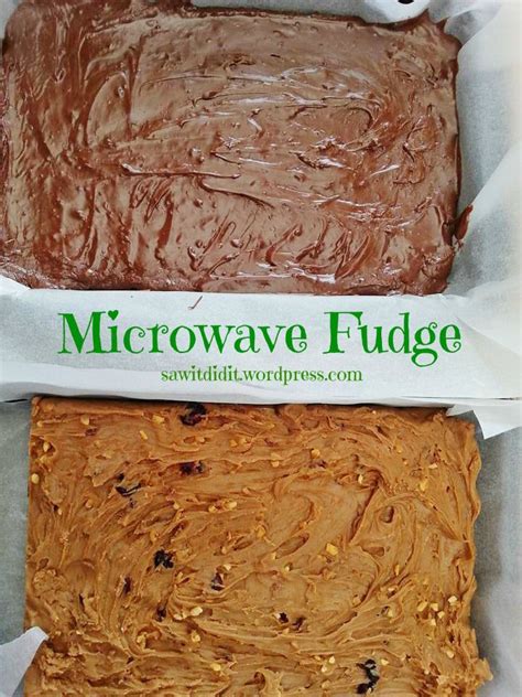 Today i have another great holiday treat for you. Microwave Fudge | Microwave fudge, Fudge, Fun desserts