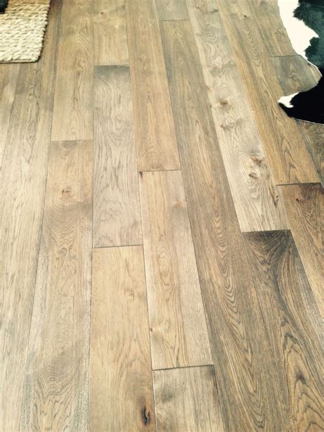 Hickory Stained With Grey No Polyu On Top From Showcase Home Pc 2015 Thaynes Canyon