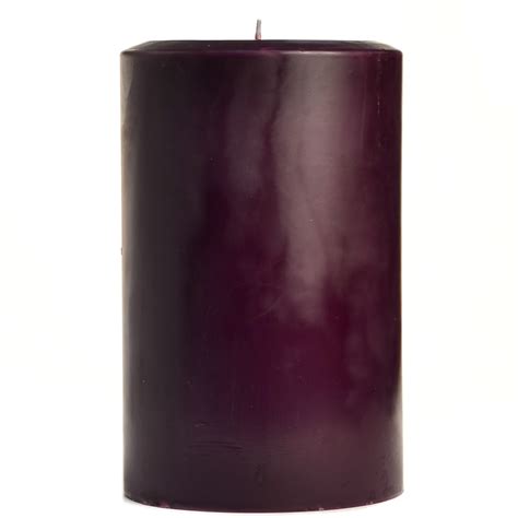 4 X 6 Black Cherry Scented Pillar Candles