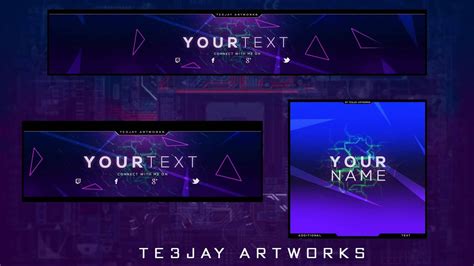 Free Youtube Banner Twitter Header Rebrand Template P