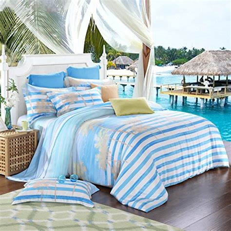 This classy luxurious tapestry comforter set includes everything you need to decorate your bedroom. Best Palm Tree Bedding and Comforter Sets - Beachfront Decor
