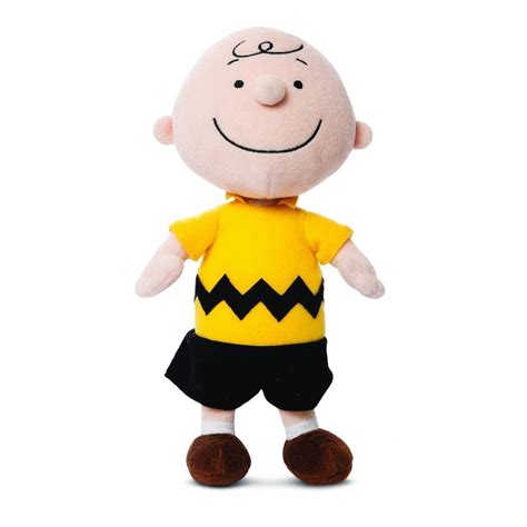 Charlie Brown Soft Plush Cuddly Toy By Aurora Snoopy Peanuts
