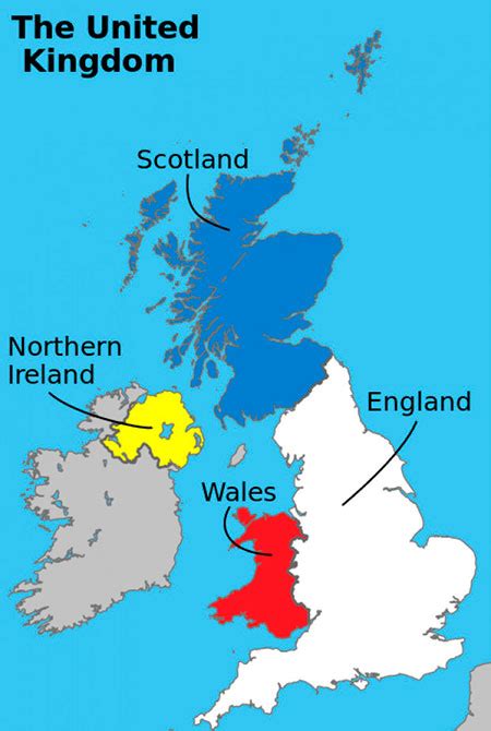 958x823 px (пикселей) вес карты: Ирландия, Шотландия и Уэльс — борьба за независимость