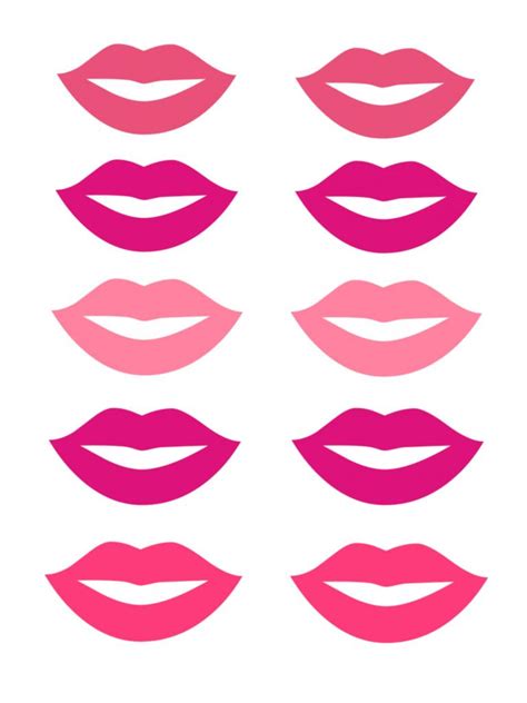 Printable Lips