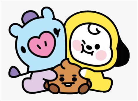 Mang Chimmy Shooky Bt21 Baby Bt21 Baby Hd Png Download