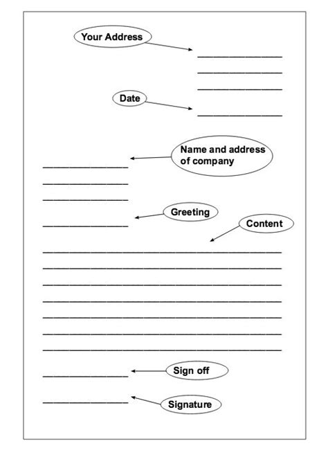 Formal Letters Examples For Students – planner template free