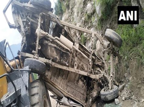 j k three workers killed in kishtwar district after camper van falls into gorge
