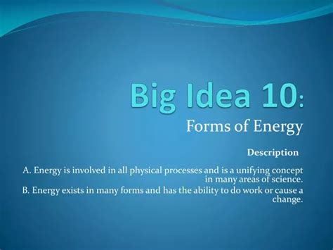 Ppt Big Idea 10 Powerpoint Presentation Free Download Id1563394