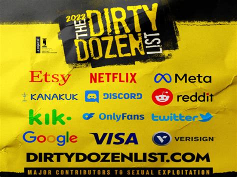 Society News Dirty Dozen List Reveals Names Of Companies Benefiting