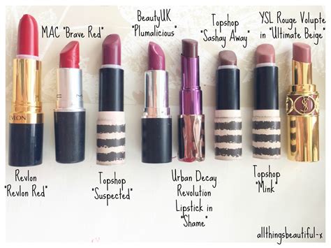 All Things Beautiful Beauty Must Have Autumn Lipsticks