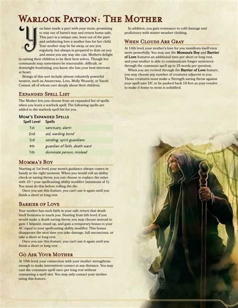 D And D 5e Character Builder Dryad Infolasopa