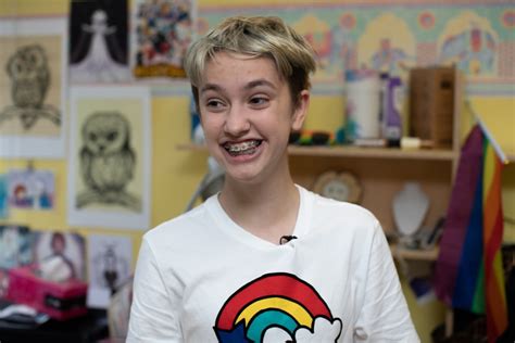 Non Binary Teen Prepares For First Pride Cbc News
