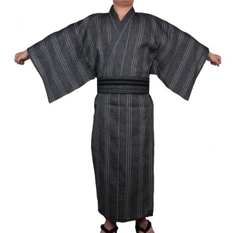 Kimono Japonés Yukata Japonés Para Hombres Home Robe Vestido Japonés