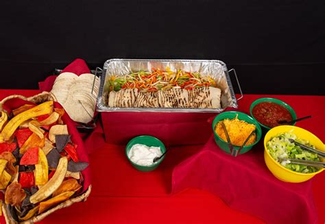 Chicken Fajitas Office First Catering
