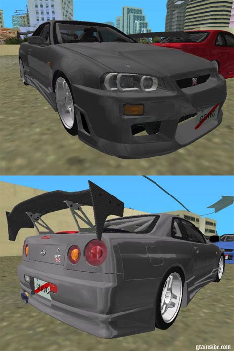 Nissan Skyline Gtr R 34 Gta Vice City