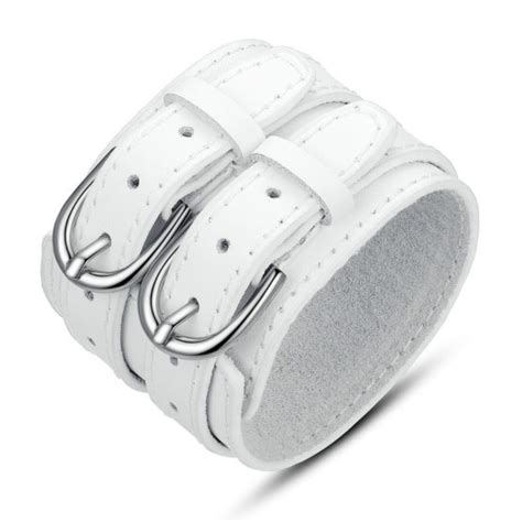 Double Belt Leather Bracelet Top Tier Style