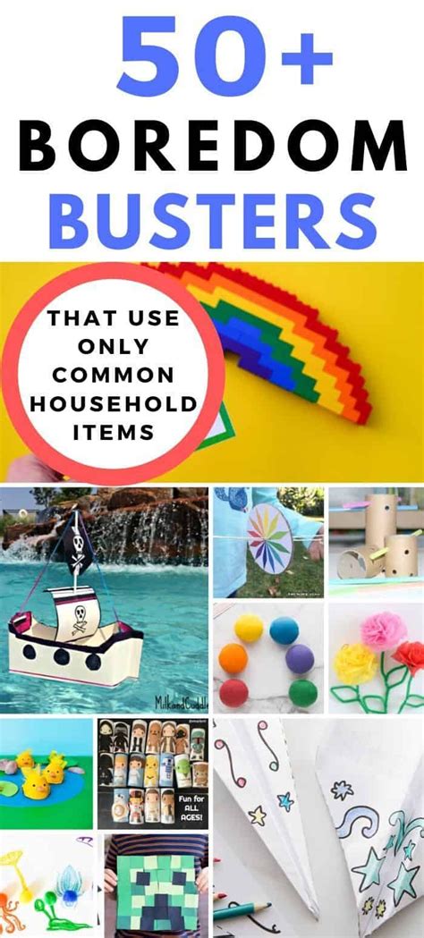 50 Activities For Kids Using Common Household Items Artofit