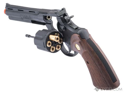 Cybergun Colt Licensed Python 357 Magnum Green Gas Airsoft Revolver By