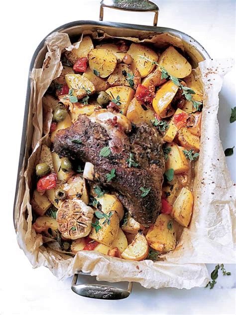 Greek Slow Roasted Leg Of Lamb In Parcel Kleftiko The Greek Foodie