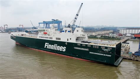 The Third Hybrid Ro Ro Vessel Delivered To Finnlines Finnlines