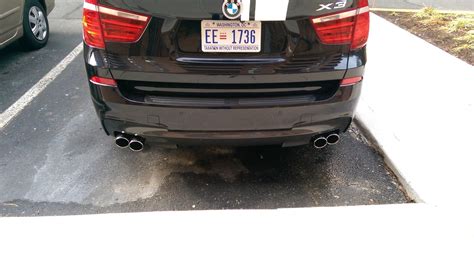 Engine, exhaust, drivetrain, tuning modifications. X3 M-sport dual exhaust?