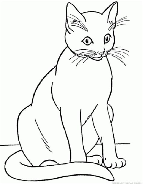 They will also be great to use in the school, with all the children choosing the cat drawing they would like to color. Cat Coloring Pages
