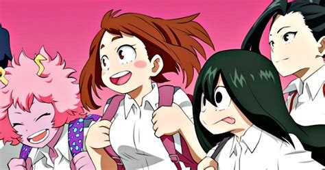 Izuku is one of the rare cases born without superpower. My Hero Academia: Every Girl In Class 1A, Ranked According ...