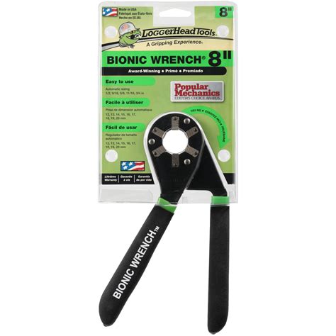 New Loggerhead Tools 6 Bionic Wrench Adjustable Grip 14 Sizes In