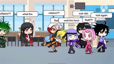 Mha Meets Naruto Team7 And Hinata Youtube