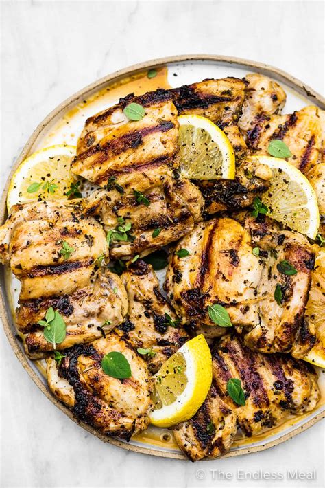 Lemon Garlic Chicken Marinade The Endless Meal