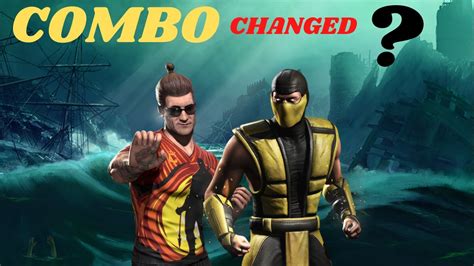 Kombat Cup Johnny Cage And Klassic Scorpion Combo Changed 🤔🤔🤔🤔 Mk