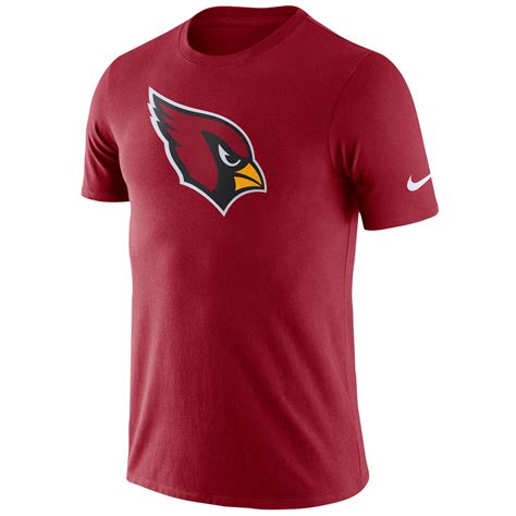 Nike Arizona Cardinals Nfl Df Cotton Logo Essential T Shirt In Red For