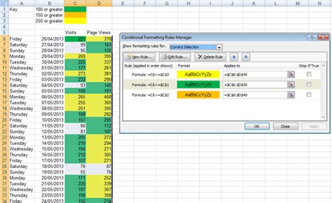 Conditional Formatting Excel Shipsapje