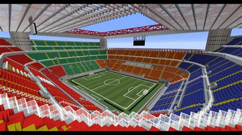 Inter dan milan tidak berniat mengakhiri kebersamaan seiring pengumuman rencana untuk mencari solusi soal stadion, salah satu opsinya adalah membangun ulang san siro. Minecraft STADIUM - San Siro / giuseppe meazza (AC Milan ...
