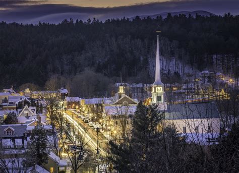 The Perfect Winter Wonderland Awaits You In Stowe Vermont Go Stowe