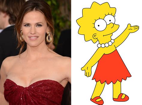 What Does Jennifer Garner Have In Common With Lisa Simpson E Online