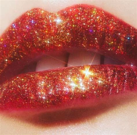 Pin By Glassviolin On Guud Glitter Lips Pink Lips
