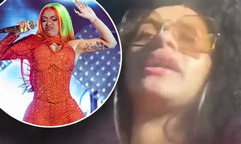 Cardi B Responds To Backlash After She Canceled Shows Due To Plastic