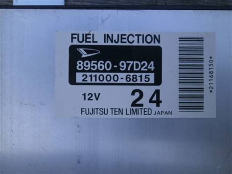 2001 Daihatsu Hijet No Spark No Injection Pulse And No Pulse To Fuel