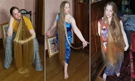 Real Life Rapunzel Who Has Hair Down Her Ankles Reveals She Is A Hit