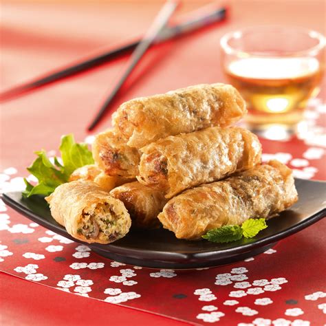 Minis nems au crabe crevettes