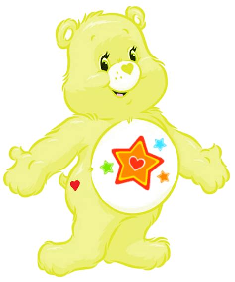 Care Bears Superstar Bear Happy Pose 2d By Joshuat1306 On Deviantart