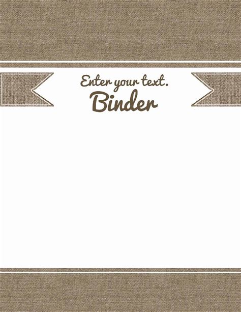 Free Binder Cover Templates Printable