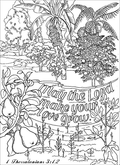 Jesus promised that the holy spirit 1 Thessalonians 3:12 ABDA Acts coloring page | Bible ...