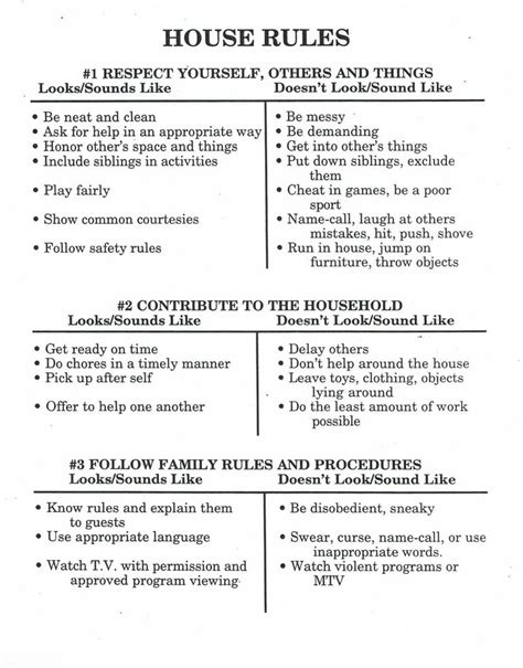 Image result for logical consequences house rules | Rules ...