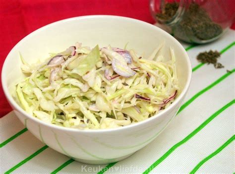 Witte koolsalade