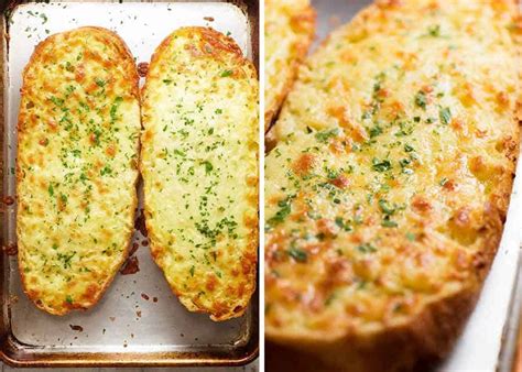 Quick Cheesy Garlic Bread Recipetin Eats