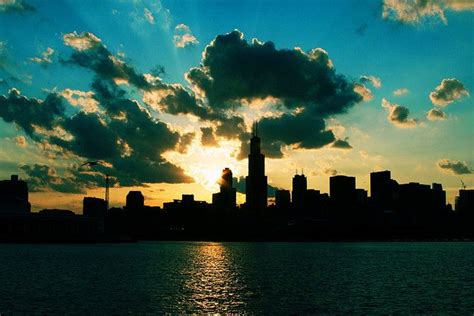 Clouds Over Chicago Sunset By Jeffrey B Via Flickr Beautiful Sky