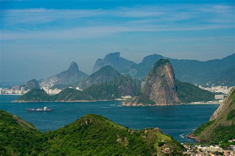 Natural Mountain Landscape Of Rio De Janeiro Stock Photo Image Of