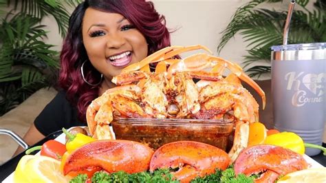 I am using king crab legs for this recipe because it is on sale today in our local supermarket and i got it for a very reasonable price. SEAFOOD BOIL MUKBANG , BLOVES SMACKALICIOUS SAUCE - YouTube
